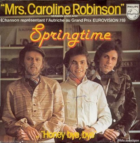 Springtime - Mrs. Caroline Robinson