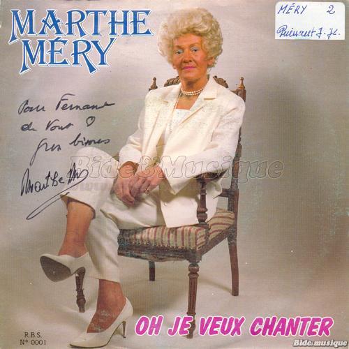 Marthe Mry - Oh je veux chanter