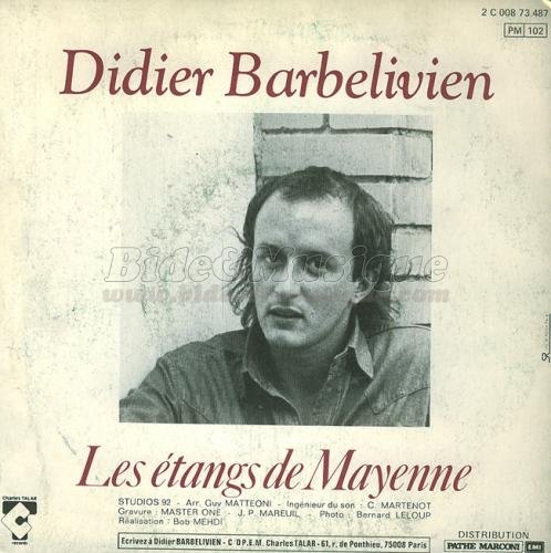 Didier Barbelivien - Les tangs de Mayenne
