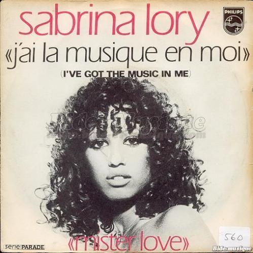 Sabrina Lory - Fte  la musique, La