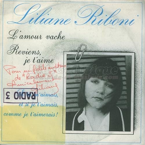 Liliane Riboni - L'amour vache