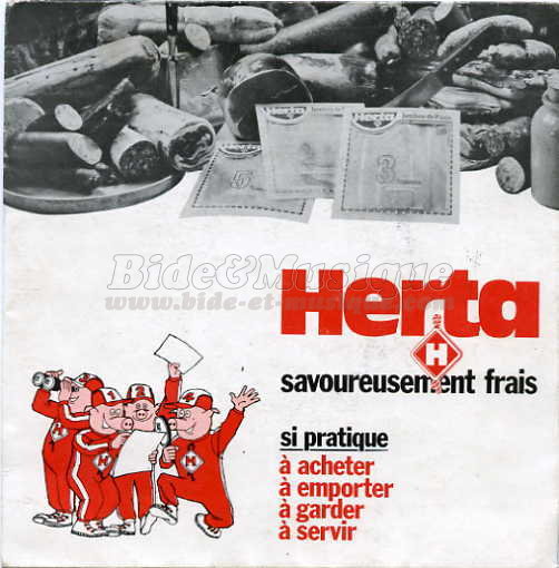 Publicit - Herta (savoureusement frais)