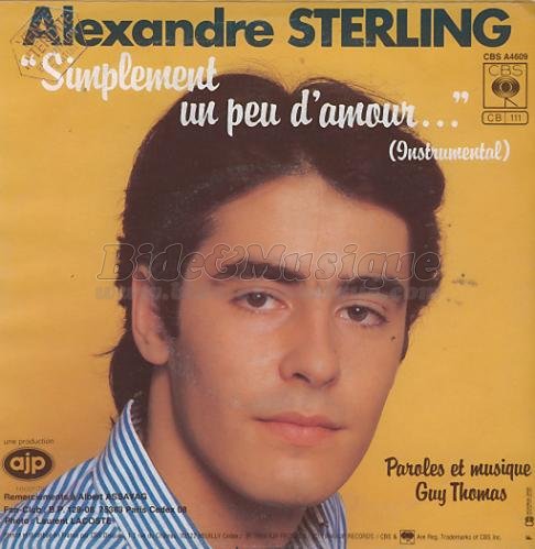 Alexandre Sterling - Simplement un peu d'amour