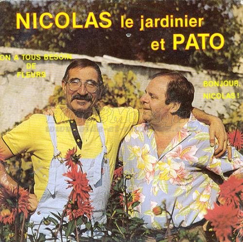 Nicolas le jardinier et Pato - C'est le printemps sur Bide & Musique