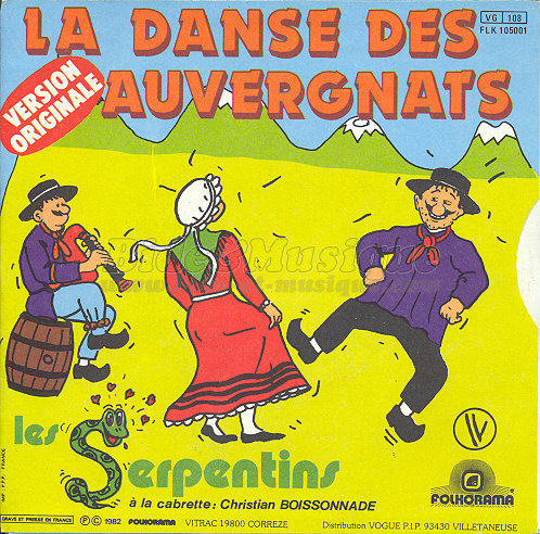 Les Serpentins - La danse des Auvergnats