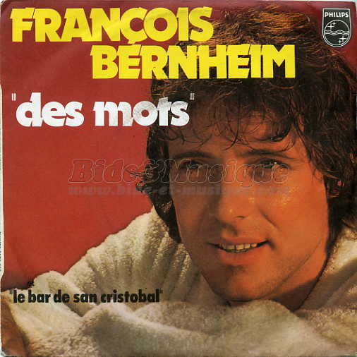 Franois Bernheim - Des mots