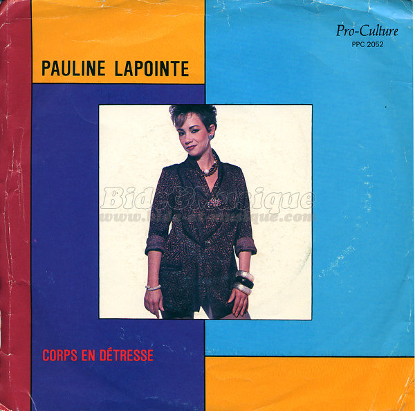 Pauline Lapointe - Acteurs chanteurs, Les
