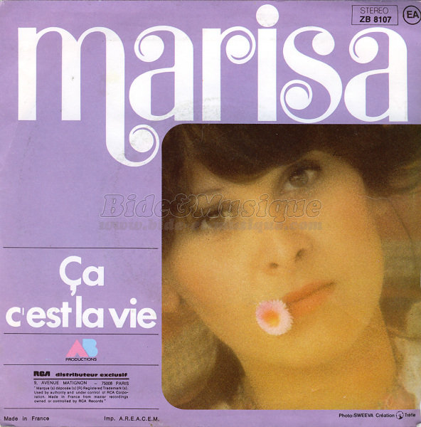 Marisa - a c'est la vie