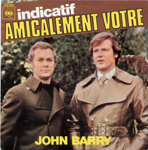 John Barry - Amicalement v%F4tre