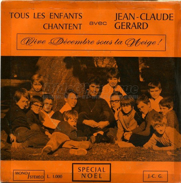 Jean-Claude Grard - C'est la belle nuit de Nol sur B&M