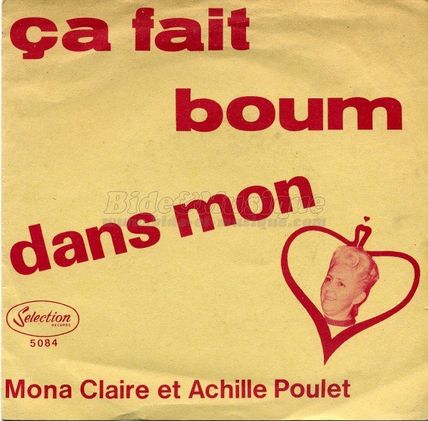 Mona Claire et Achille Poulet - a fait boum dans mon cœur