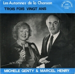 Pochette de Mich�le Genty et Marcel Henry - Trois fois vingt ans