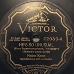 Helen Kane - He's so unusual