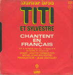 Pochette de Titi et Sylvestre - En blanc