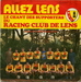 Pochette de Supporters' club lensois - Allez Lens (le chant des supporters)