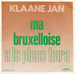 Pochette de Klaane Jan - Ma bruxelloise