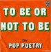 Pochette de Pop Poetry - tre ou ne pas tre