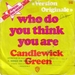 Pochette de Candlewick Green - Who do you think you are