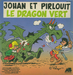 Pochette de Johan et Pirlouit - Le dragon vert