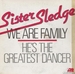 Pochette de Sister Sledge - He's the greatest dancer