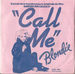 Pochette de Blondie - Call me