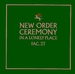 Pochette de New Order - Ceremony