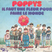 Pochette de Poppys - Il faut une fleur pour faire le monde