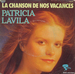 Pochette de Patricia Lavila - La chanson de nos vacances