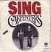 Pochette de Carpenters - Sing