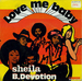 Pochette de Sheila B. Devotion - Love me baby