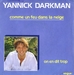 Pochette de Yannick Darkman - Comme un feu dans la neige