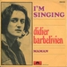 Pochette de Didier Barbelivien - I'm singing