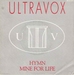 Pochette de Ultravox - Hymn