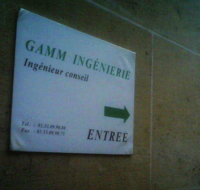 GAMM Ingénierie