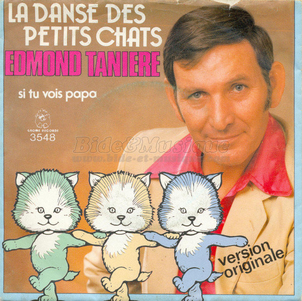 La Danse Des Petits Chats Par J J Lionel Fiche Chanson B M