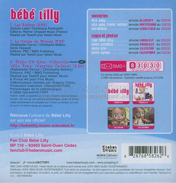 La Coupe Du Monde Par Bebe Lilly Fiche Chanson B M