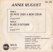 Des infos au verso : (Annie Ruguet - Plage d'octobre)