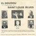 Le verso de la pochette : (Albert Langue et ses Dixie Stompers - El Doudou)