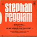 Verso : (Stephan Reggiani - Je ne vends que du vent)