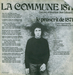 Au verso : (Jean Edouard - La commune 1871 (Versaillais, Versaillais !))