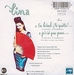 Verso de la pochette : (Lina - T'es kitsch, j'te quitte !)