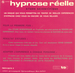 Verso : (Jean-Jacques Dexter - Hypnose relle)