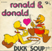 Le recto de la pochette : (Ronald and Donald - Couac couac love)