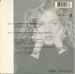 Le verso de la pochette : (Rose Mary - Comme une femme)