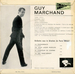 Le verso de la pochette : (Guy Marchand - La passionnata)