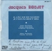 Verso, avec ddicace (Jacques Boujet - Je n'suis pas rock'n' roll)