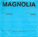 La ddicace au verso de la pochette : (Magnolia - Un enfant)