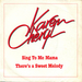 Le pressage promo et juke-box : (Karen Cheryl - Sing to me Mama)