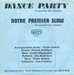 Le verso de la pochette : (Andr - Dance party)