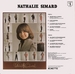 Le verso de la pochette : (Nathalie Simard - Je veux m'amuser)